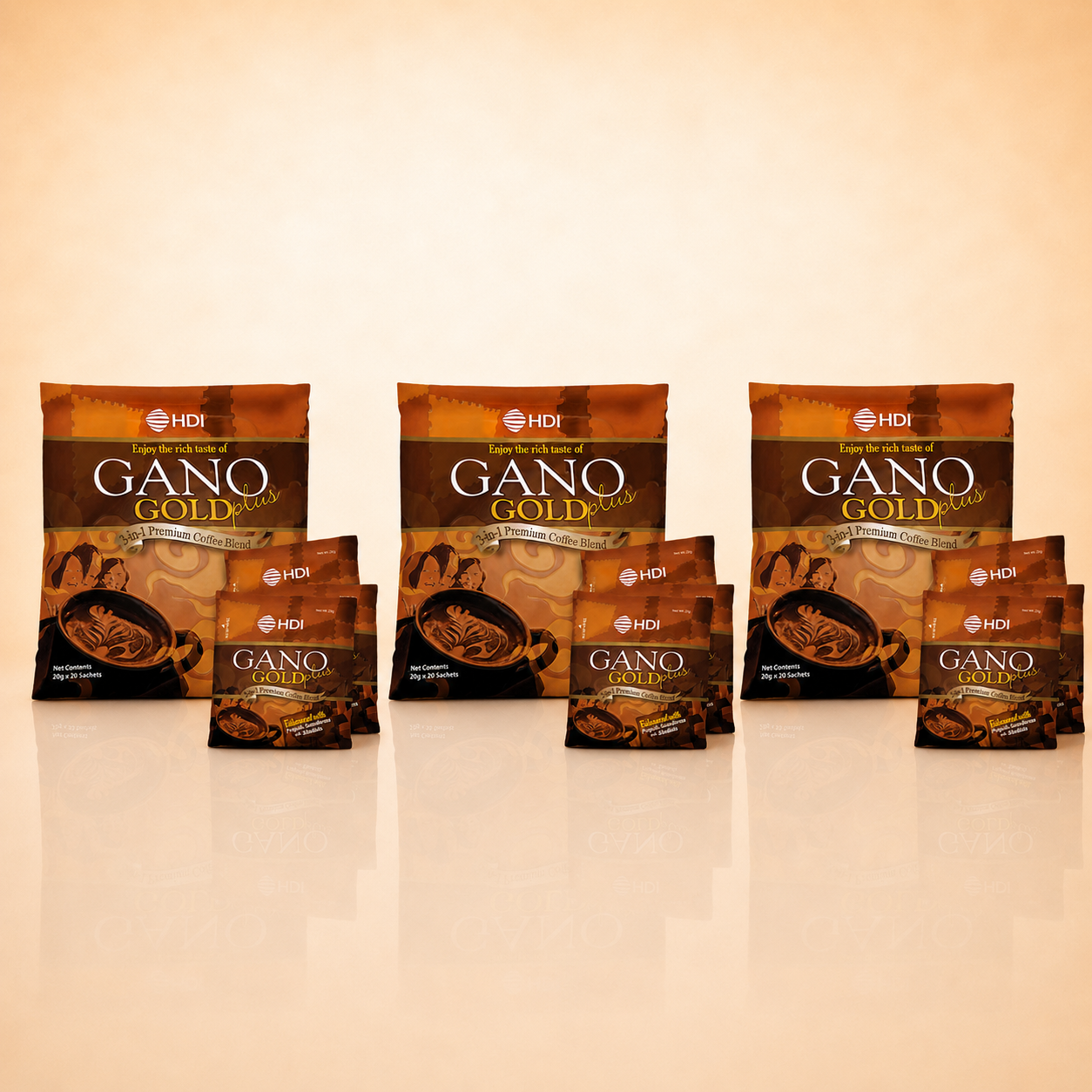 HDI™ Gano Gold Plus Coffee