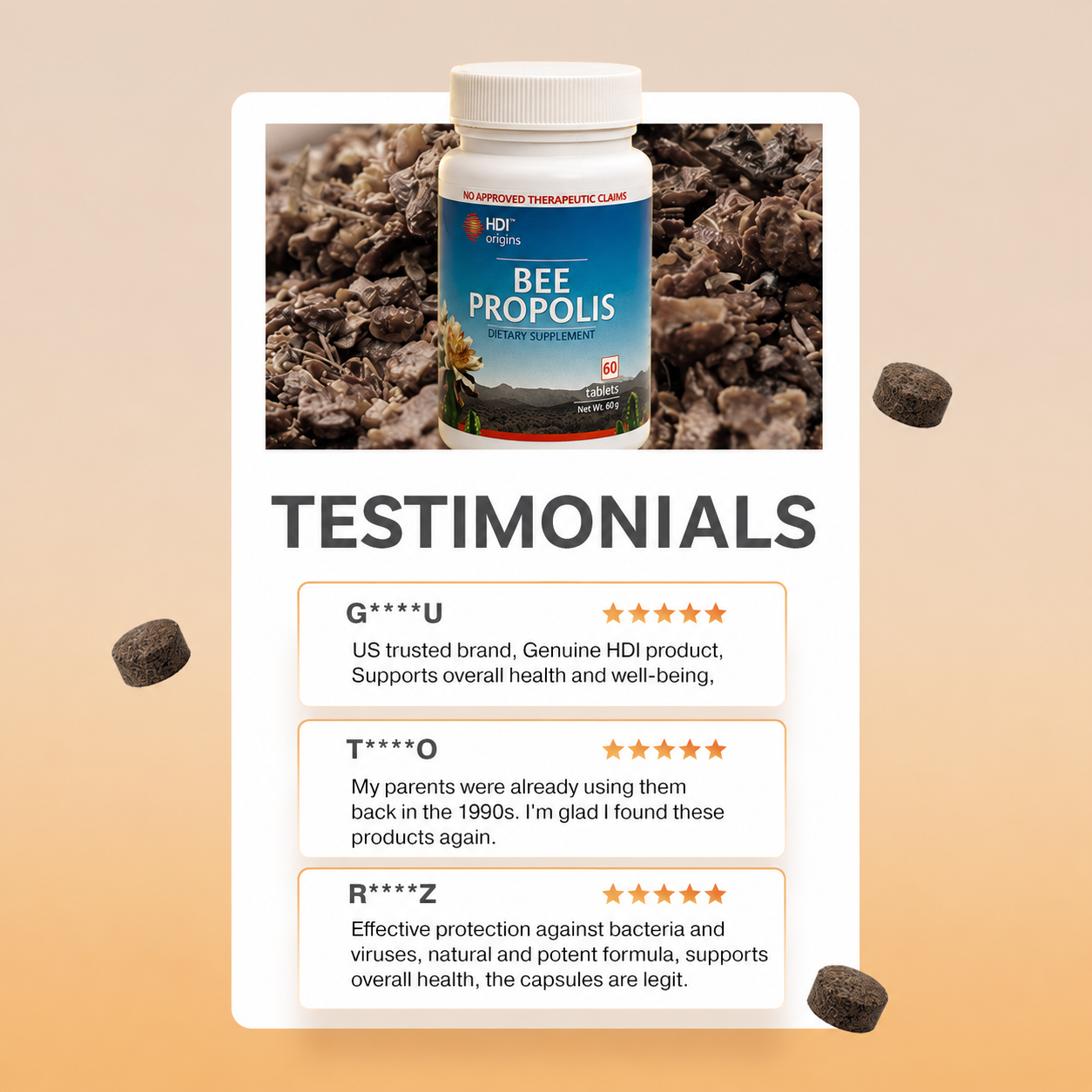 HDI Origins™ Bee Propolis