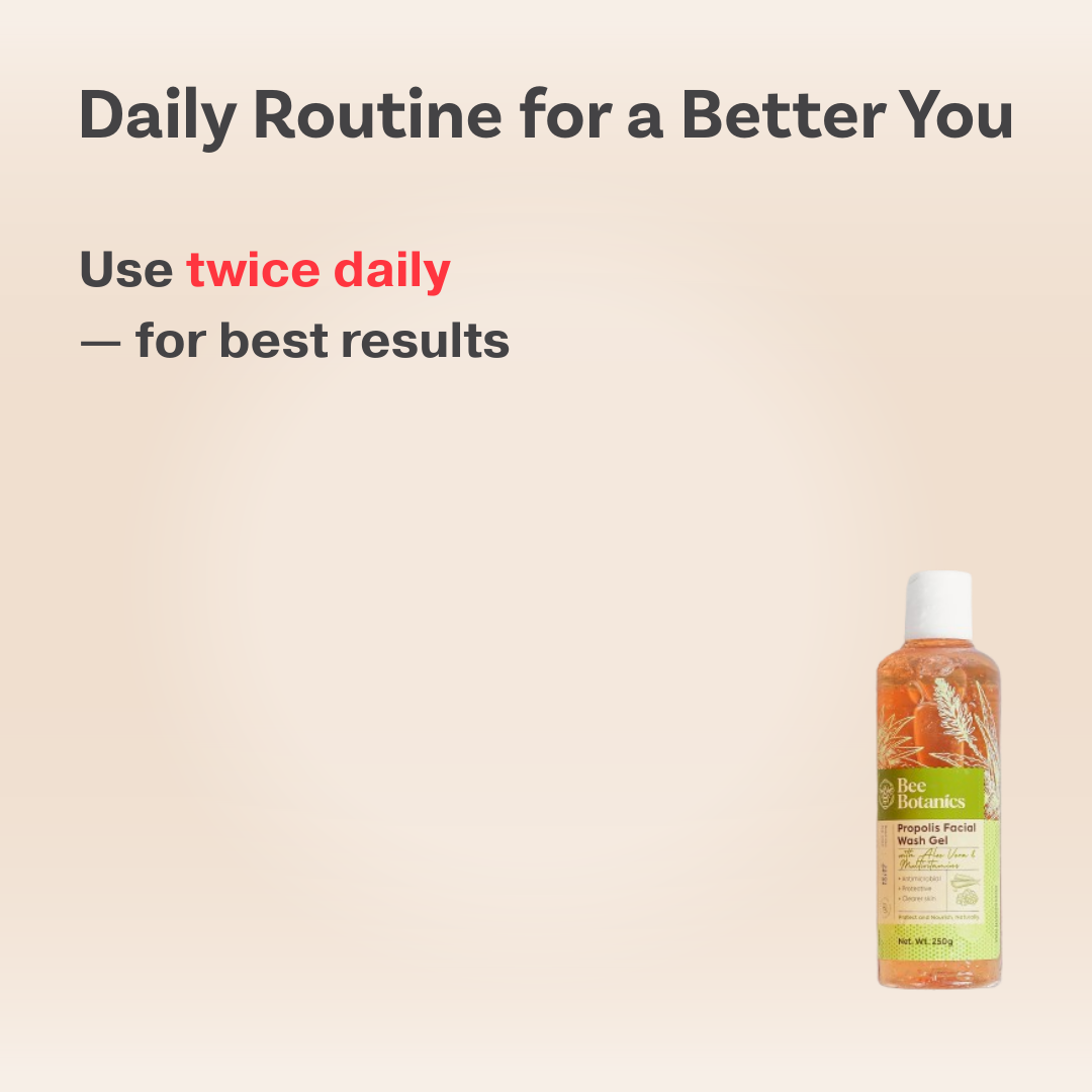 Bee Botanics™ Propolis Facial Wash Gel