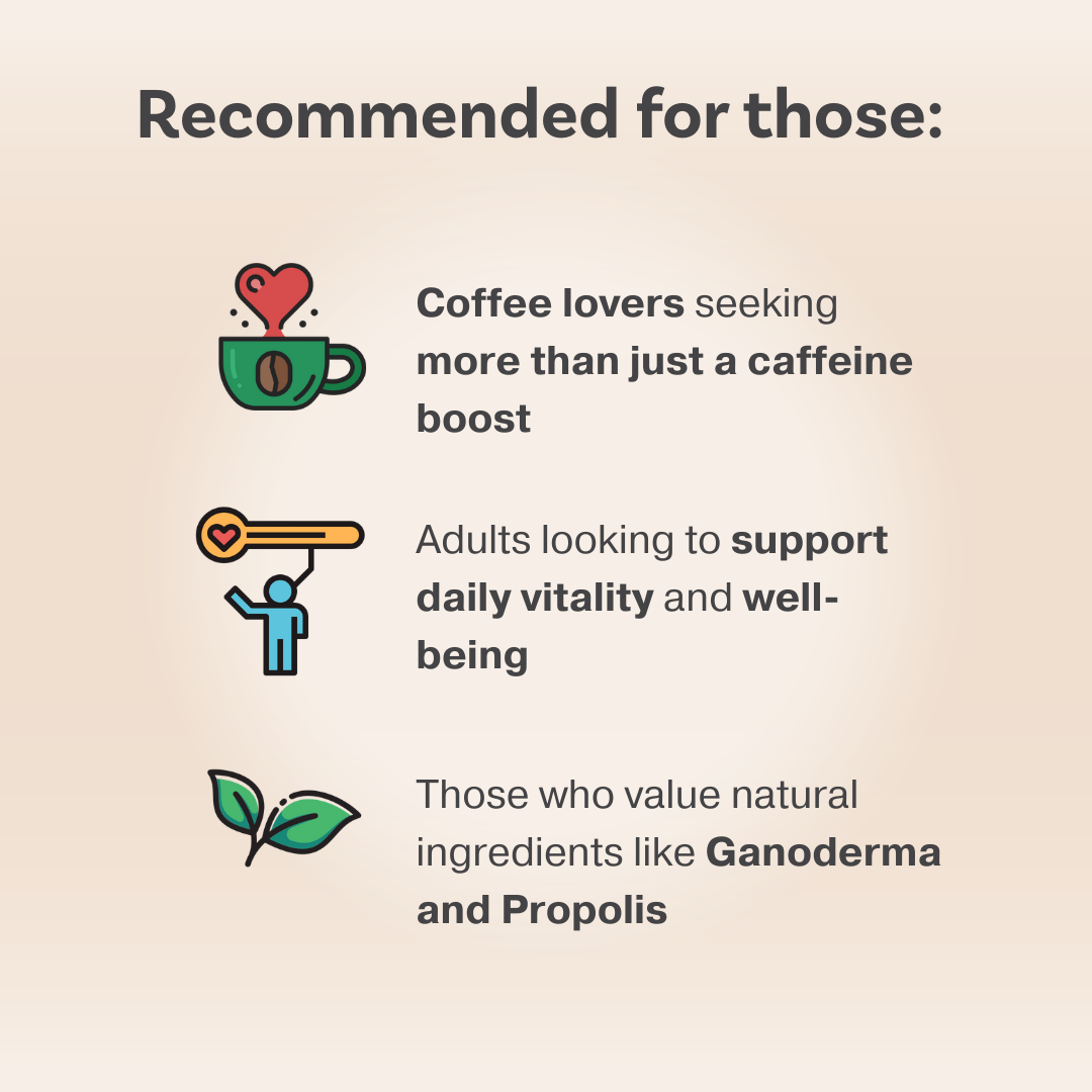 HDI™ Gano Gold Plus Coffee