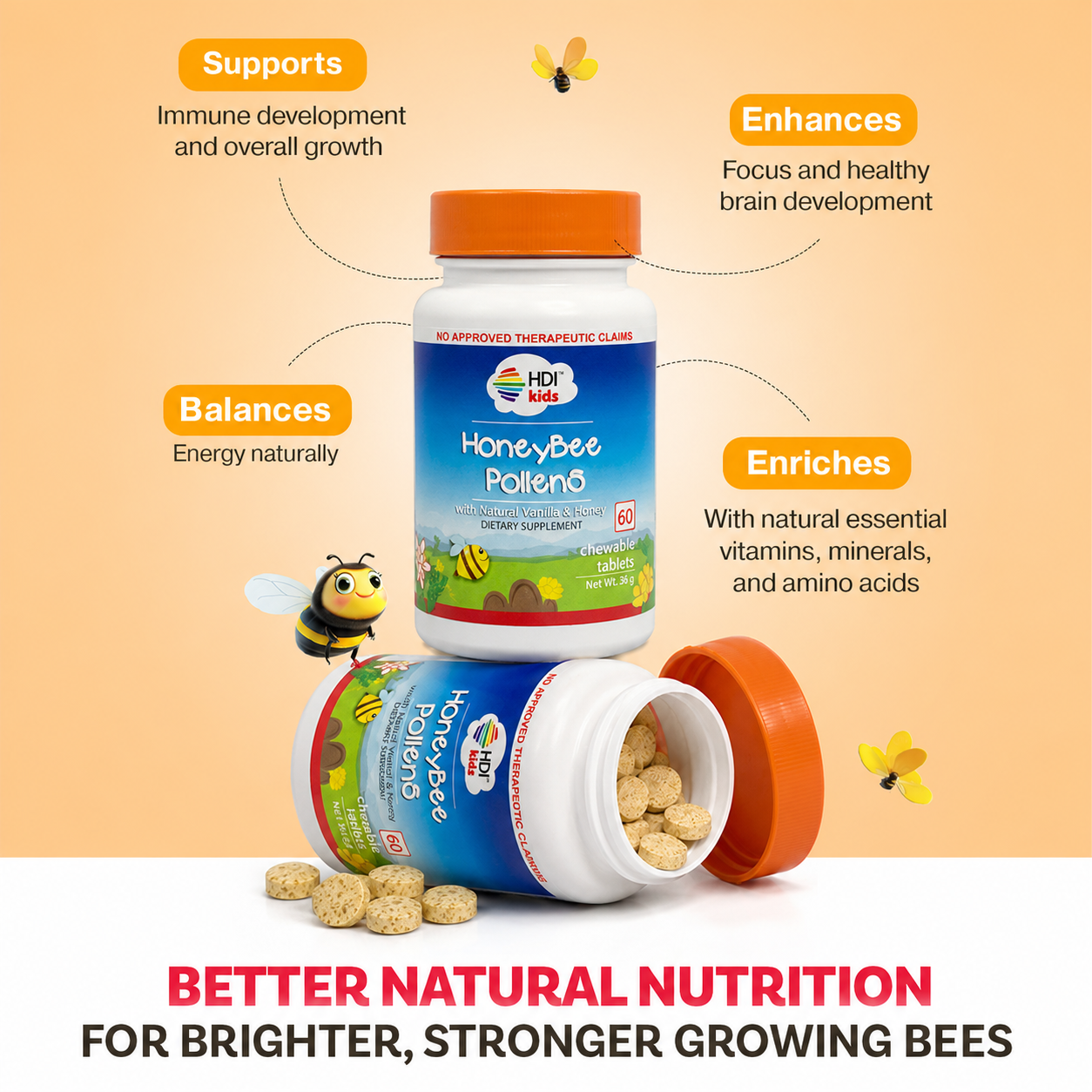 HDI Kids™ Honeybee Pollens