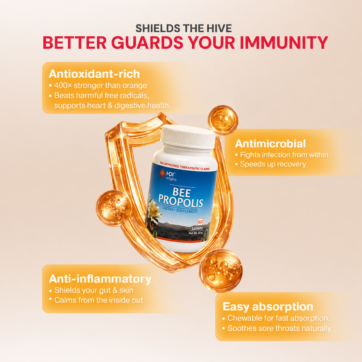 HDI Origins™ Bee Propolis