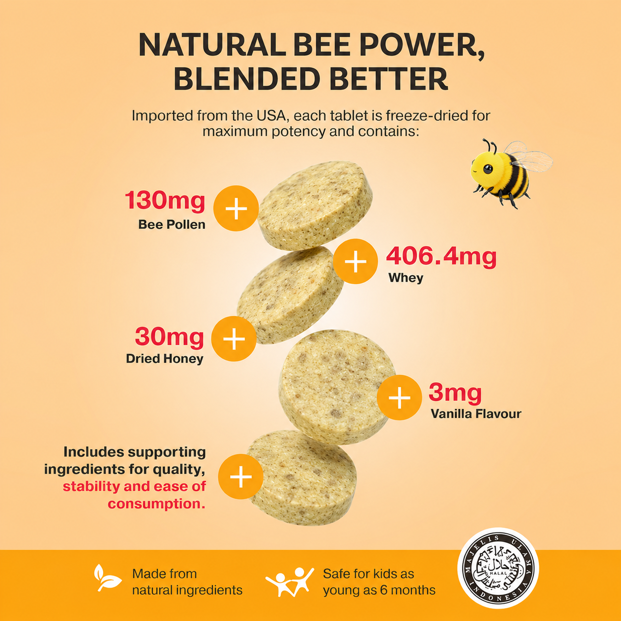 HDI Kids™ Honeybee Pollens