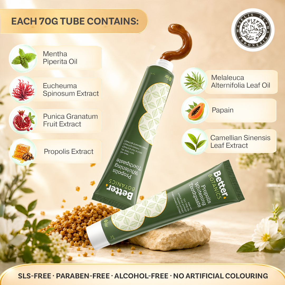 Better Botanics™ Propolis Whitening Toothpaste