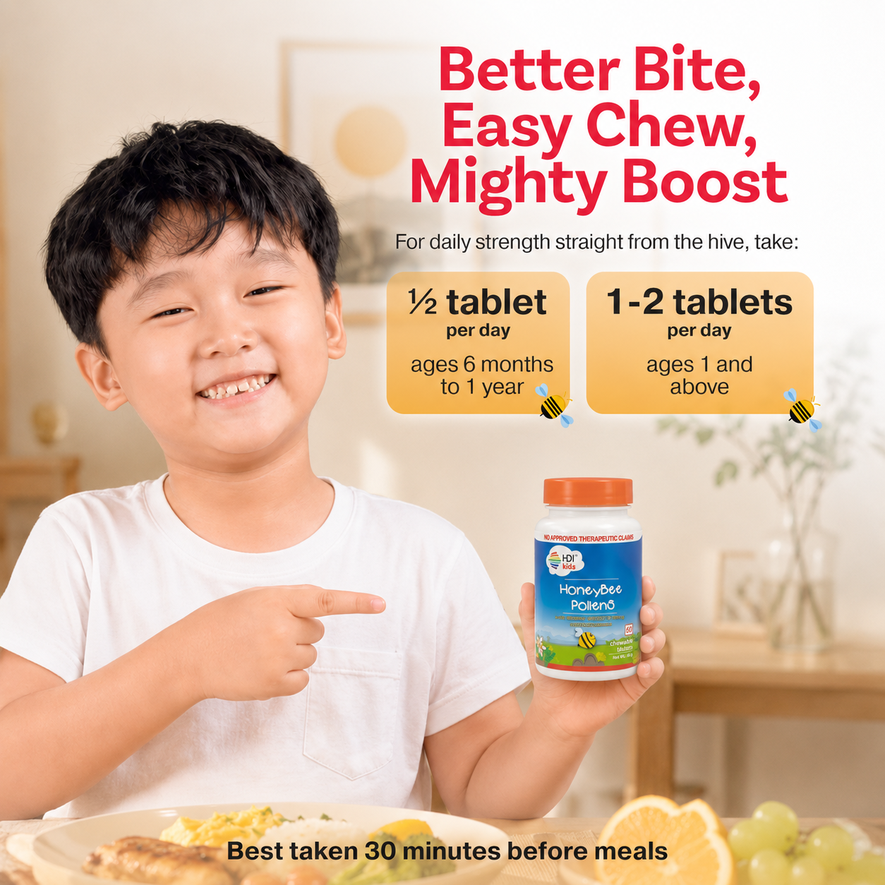 HDI Kids™ Honeybee Pollens