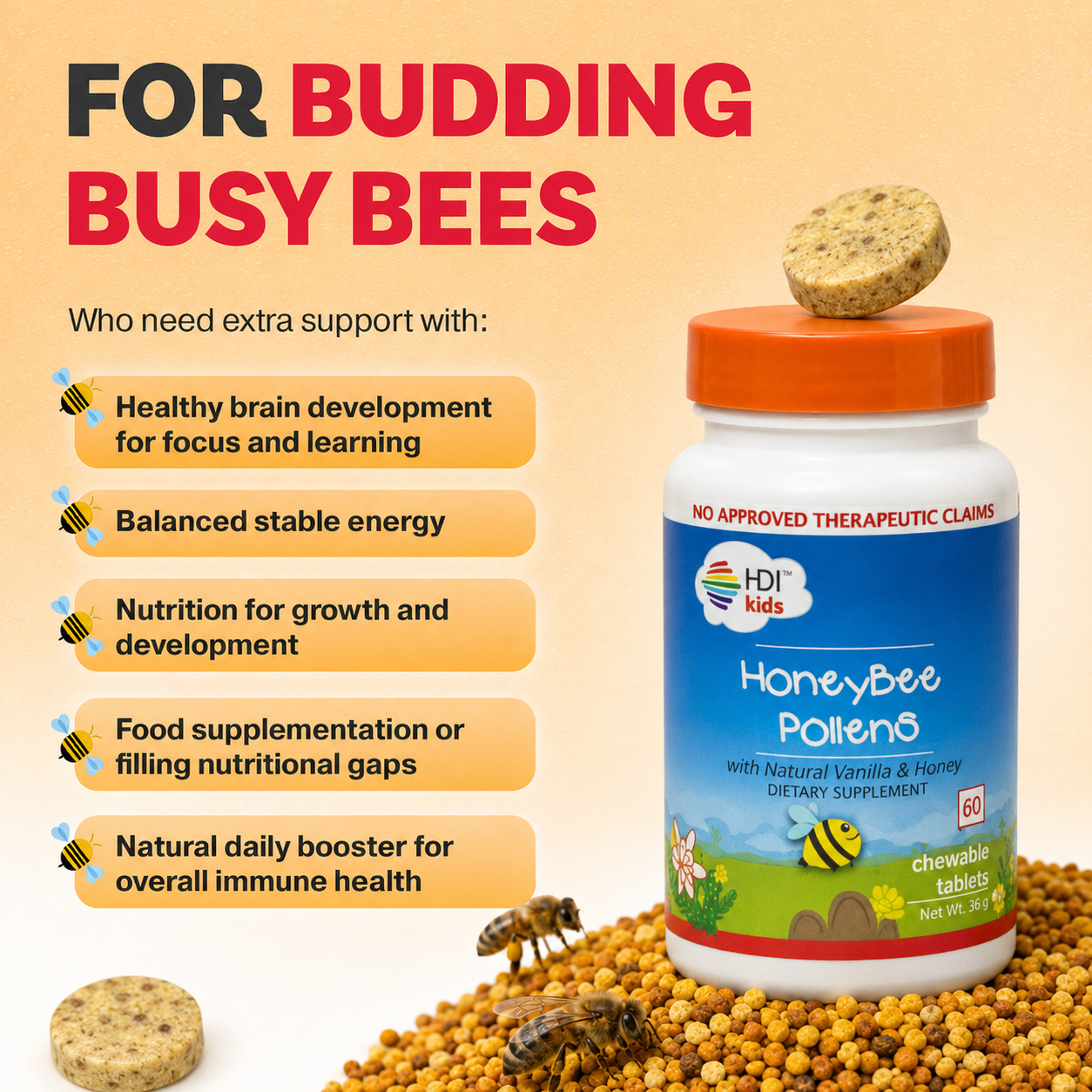 HDI Kids™ Honeybee Pollens