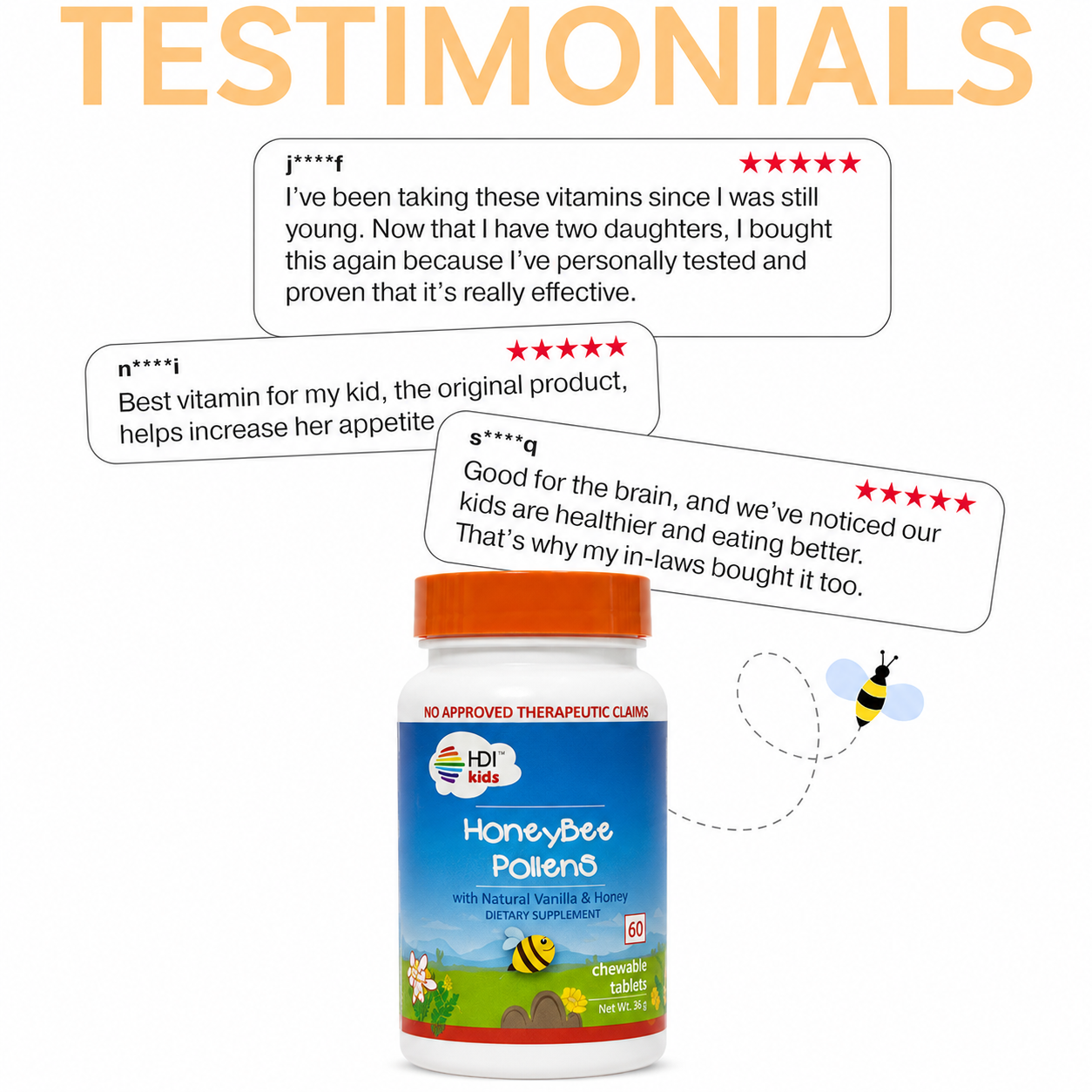 HDI Kids™ Honeybee Pollens