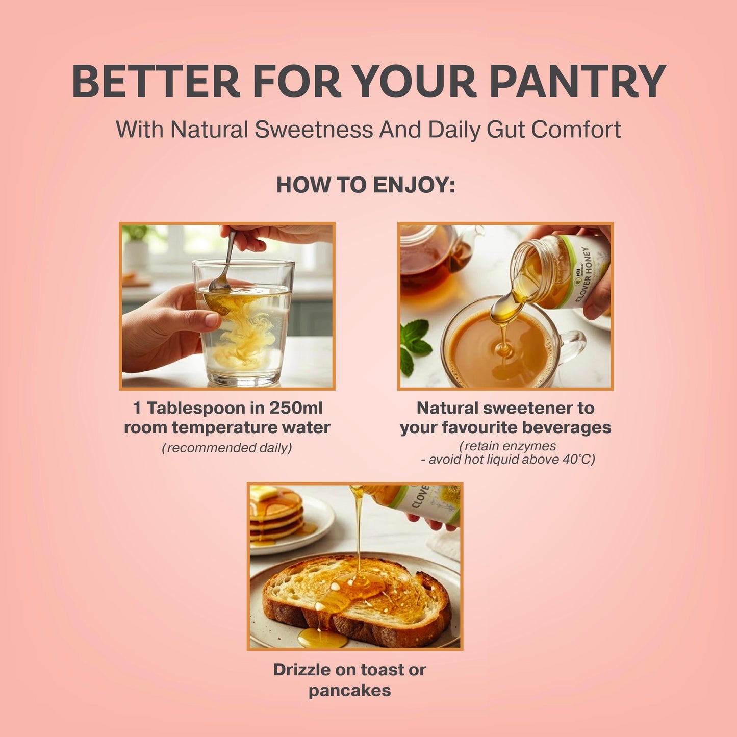 HDI Naturals™ Clover Honey